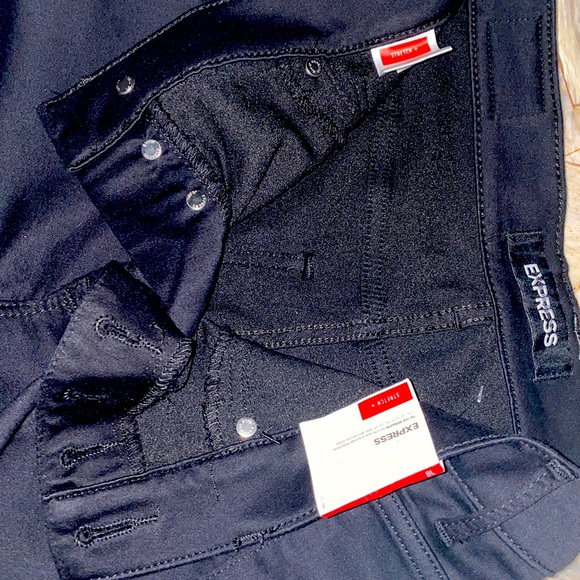 Stretch Slim Flare High Rise Short Jean Pants 8L - Picture 7 of 14